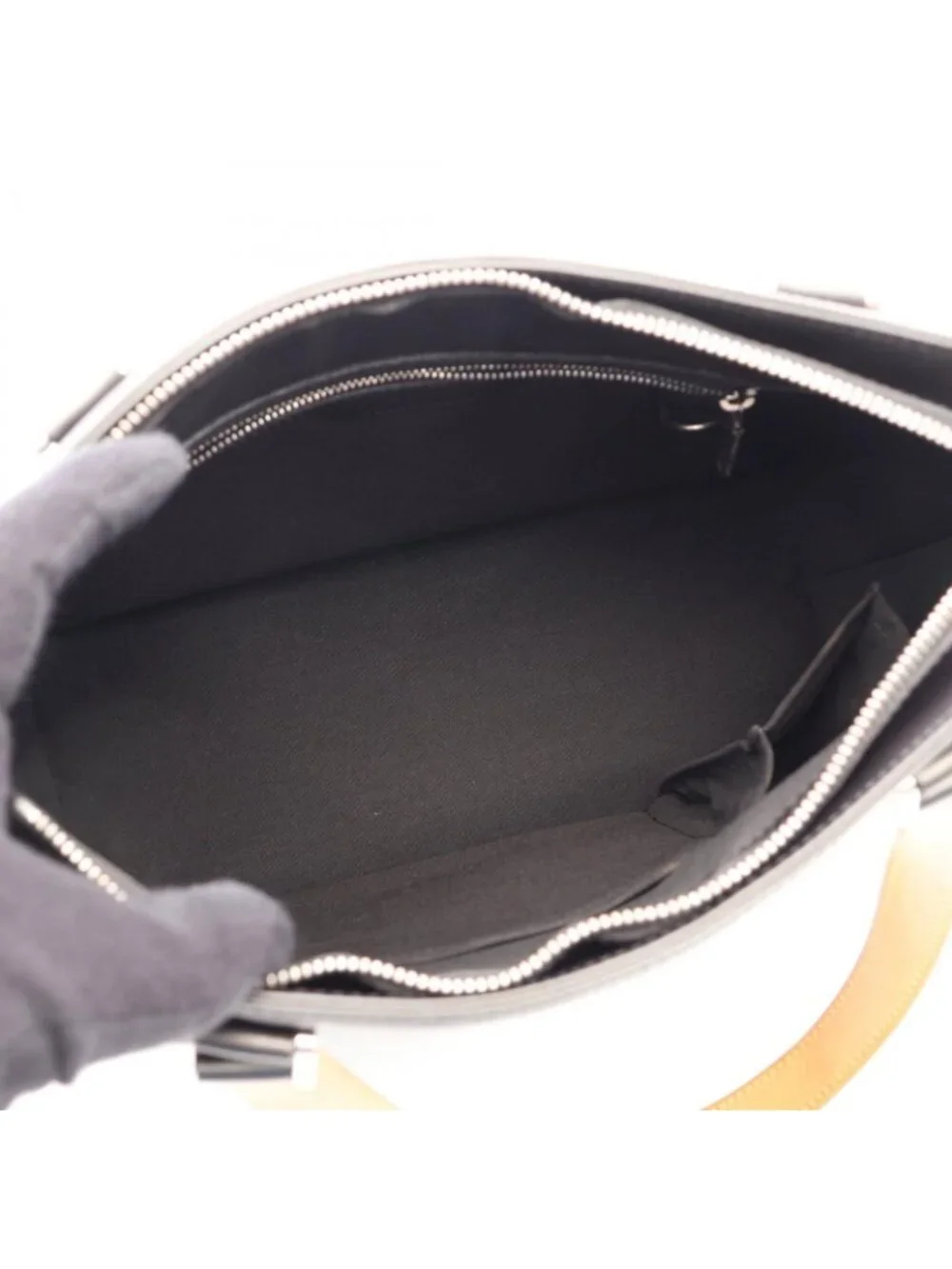 Louis Vuitton Stockton Monogram Matte Noir Leather Handbag